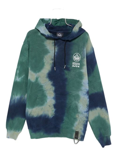 Felpa uomo con fantasia tie dye MAUNA KEA | MKU624TLR24